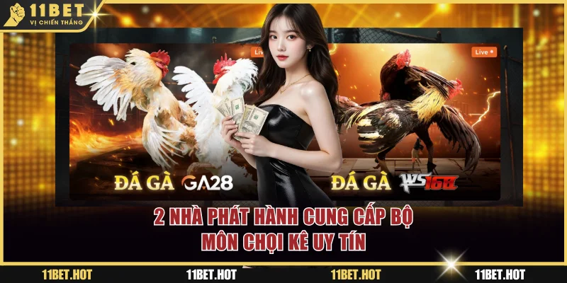 2 nhà phát hành cung cấp bộ môn chọi kê uy tín