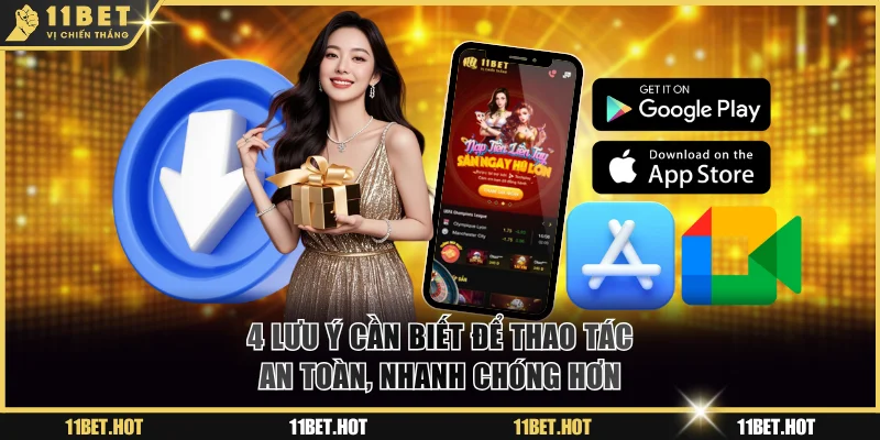 4 lưu ý cần biết để thao tác an toàn, nhanh chóng hơn